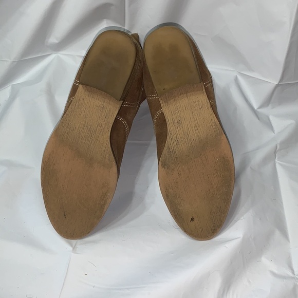 AMERICAN Eagle Tan Leather Heeled Boot Size 8.5 1671-249 - Picture 11 of 13